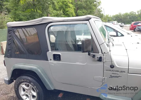2000 Jeep Wrangler / Tj Sport from USA, damaged, VIN 1J4FA49S5YP768413